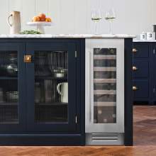 Caple Wi3150 Sense premium Undercounter Single Zone Stainless Steel Wine Cooler