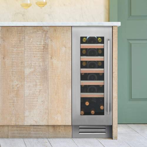Caple Wi3150 Sense premium Undercounter Single Zone Stainless Steel Wine Cooler