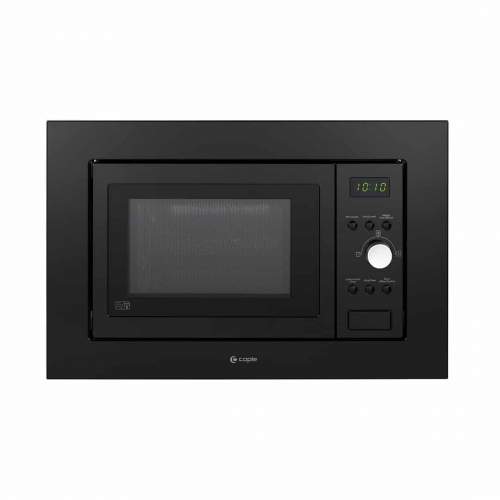 Caple CM121BK Built-In Black Microwave & Grill