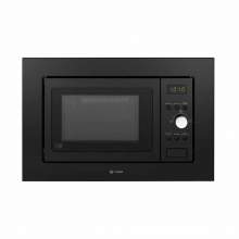 Caple CM121BK Built-In Black Microwave & Grill