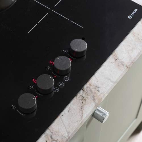 Caple C8400i Dial Control Black Induction Hob