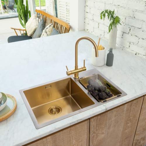 Caple CSB31GD Gold Colander for Mode 175 Sink