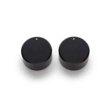 Caple CKNOB5BK Alternative Black Metal Dial Controls