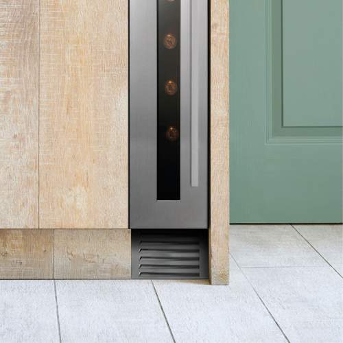 Caple GRILL/CLASS150 150mm Stainless Steel Full Height Plinth Grille