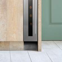 Caple GRILL/CLASS150 150mm Stainless Steel Full Height Plinth Grille