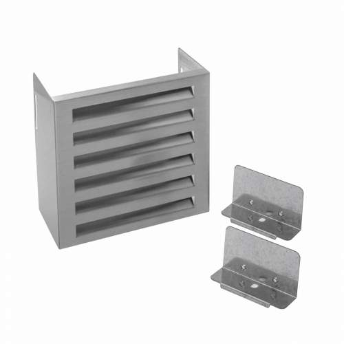 Caple GRILL/CLASS150 150mm Stainless Steel Full Height Plinth Grille