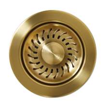 Abode AX1155 90mm Brushed Brass Basket Strainer Waste