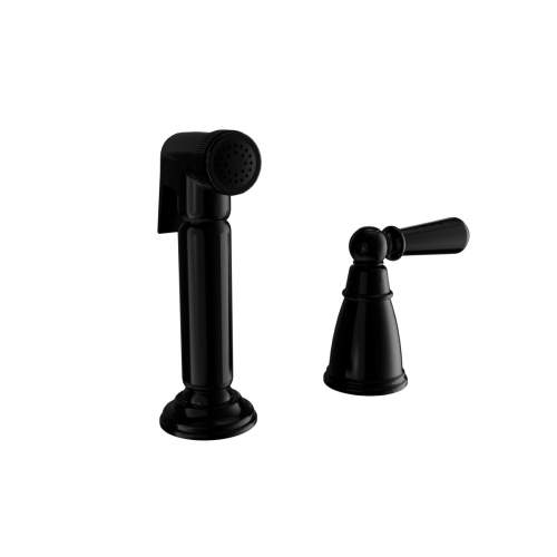Bidbury and Co Taynton Blackened Brass Independent Pull-Out Spray with Metal Lever Handle