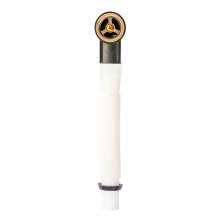 Abode AX1139 Antique Brass Round Overflow