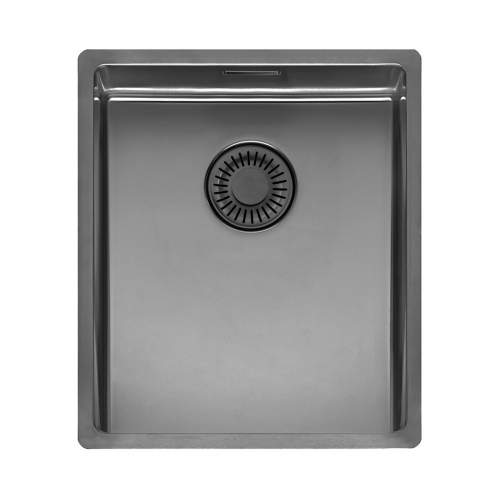 Reginox New York 34x40 Single Bowl Gunmetal Sink