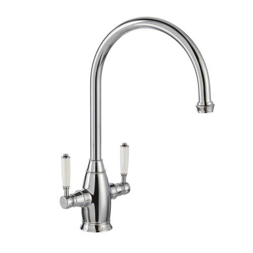 Abode Oxbury Twin Lever Monobloc Mixer Tap