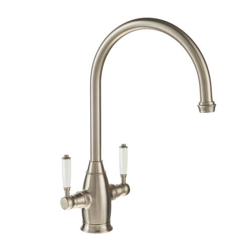 Abode Oxbury Twin Lever Monobloc Mixer Tap