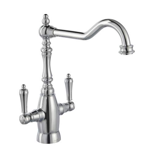Abode Mayenne Twin Lever Monobloc Mixer Tap