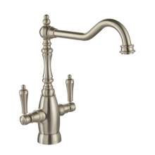 Abode Mayenne Twin Lever Monobloc Mixer Tap