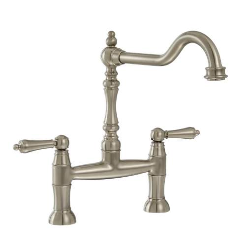 Abode Mayenne Twin Lever Bridge Mixer Tap