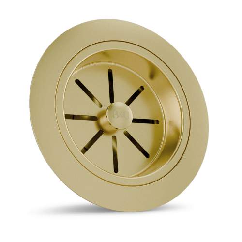 Bidbury & Co 3.5" Contemporary Brass Waste