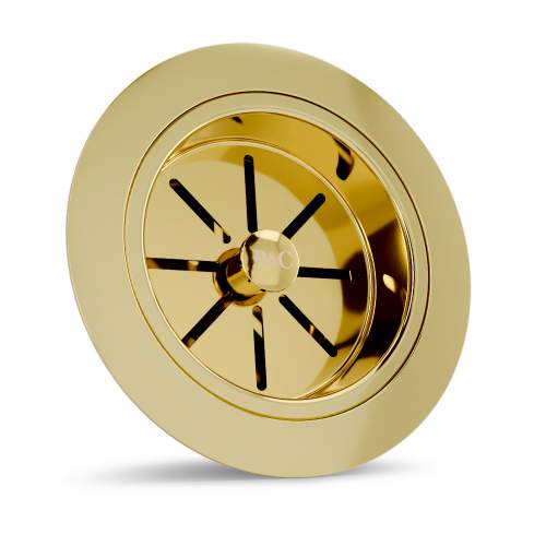 Bidbury & Co 3.5" Contemporary Brass Waste