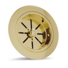 MODWASTE35PG Bidbury & Co 3.5" Contemporary Brass Waste