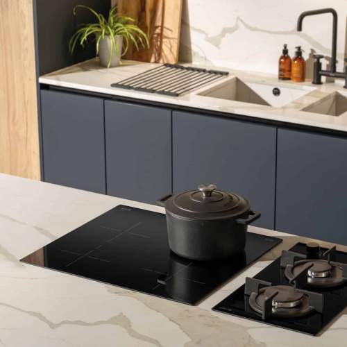 Caple C848I Black Slider Touch Control Induction Hob