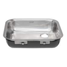 Reginox L18 4035 10cm Shallow Single Bowl Kitchen Sink