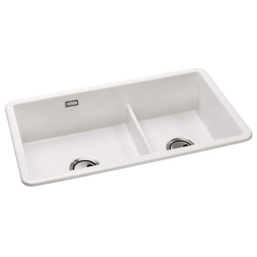 Abode SANDON 1.75 Bowl Ceramic Kitchen Sink