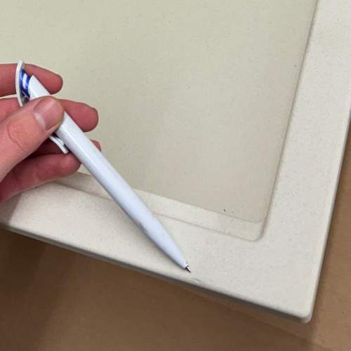 Reginox Best 480 Single Bowl Cream Inset Granite Kitchen Sink - Clearance