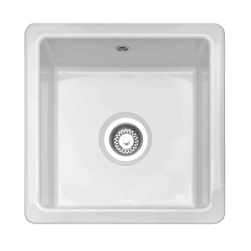 Caple Westbury Inset Undermount Ceramic Kitchen Sink
