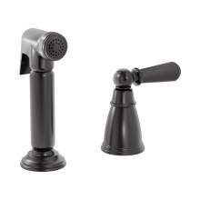 Bidbury and Co Taynton Chrome Independent Pull-Out Spray with Porcelain Lever Handle