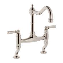 Bidbury and Co Henbury Twin Lever Bridge Tap with Metal Handles