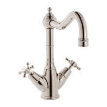 Bidbury & Co Warwick Twin Lever Monobloc Tap with Crosshead Handles