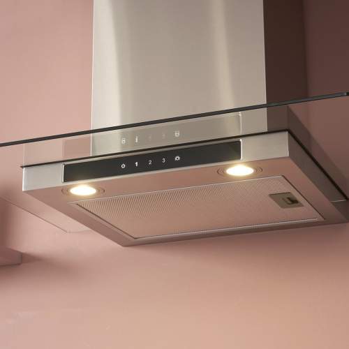 Caple FGC721 69.5cm Stainless Steel Wall Chimney Hood
