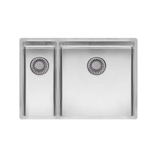 Reginox New York 18X40+40X40 1.5 Bowl Kitchen Sink