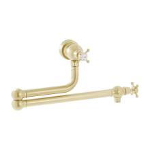 Bidbury & Co Oakridge Twin Lever Pot Filler with Crosshead Handles