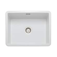 Rangemaster Rustique CRUB5340WH Single Bowl Ceramic Sink