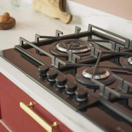 Caple C7895G 87cm Gas On Glass 5 Burner Hob