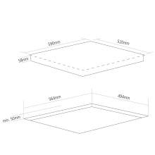 Caple C8641IMB Matt Black Slider Touch Control Induction Hob