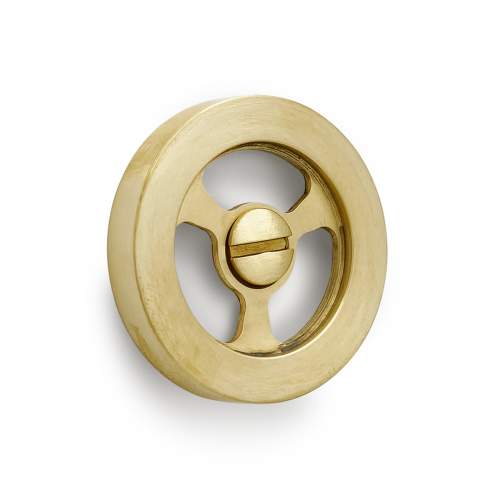 Bidbury and Co Luxury Round Brass Overflow