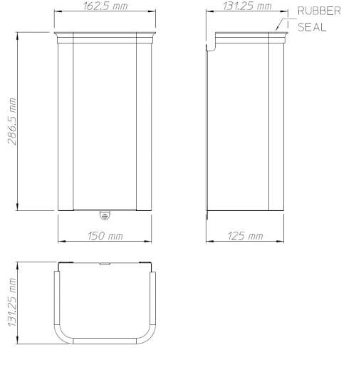 Pland Stainless Steel Trap Shroud