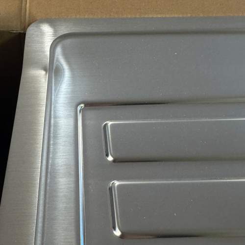 Reginox CENTURIO L30 Double Bowl Kitchen Sink with Drainer - Clearance Item