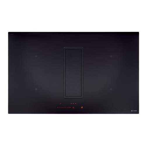Caple DD832BK 83cm Induction Hob with Downdraft Extractor