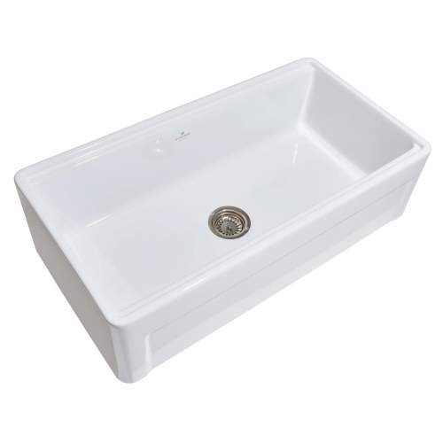 Whitebirk Wycoller Single Bowl Fireclay Kitchen Sink
