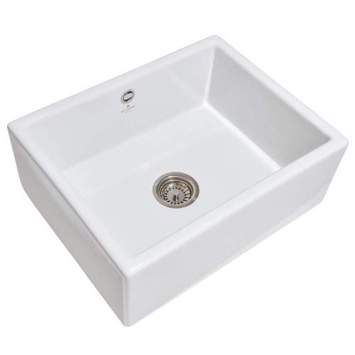 Whitebirk Mellor Single Bowl Fireclay Kitchen Sink