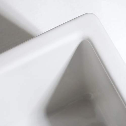 Whitebirk Cleveleys Single Bowl Fireclay Kitchen Sink