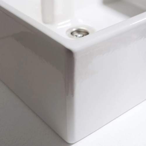 Whitebirk Cleveleys Single Bowl Fireclay Kitchen Sink