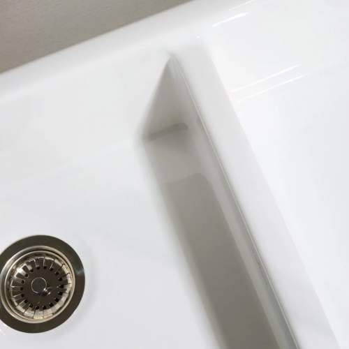 Whitebirk Stonyhurst Double Bowl Fireclay Kitchen Sink