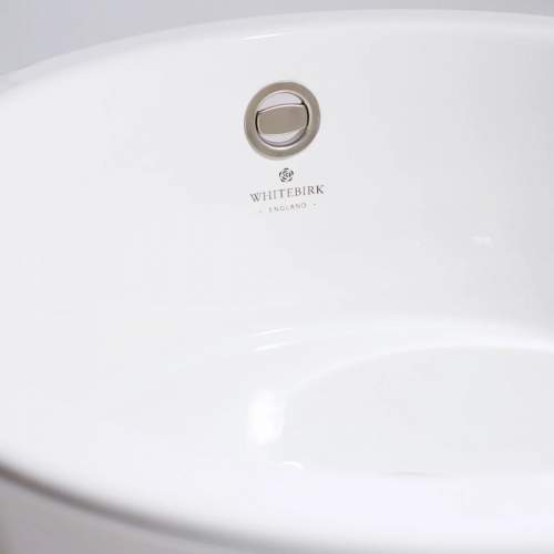 Whitebirk Singleton Single Round Bowl Fireclay Kitchen Sink