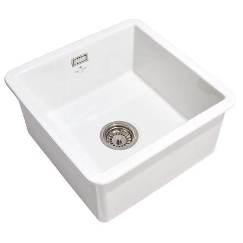 Whitebirk Croston Compact Single Bowl Fireclay Kitchen Sink