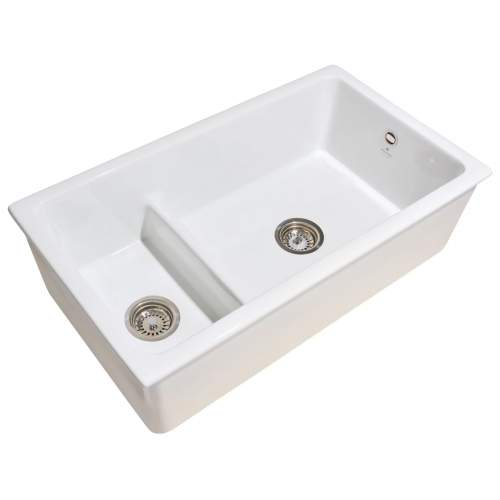 Whitebirk Langho 1 5 Bowl Fireclay Kitchen Sink