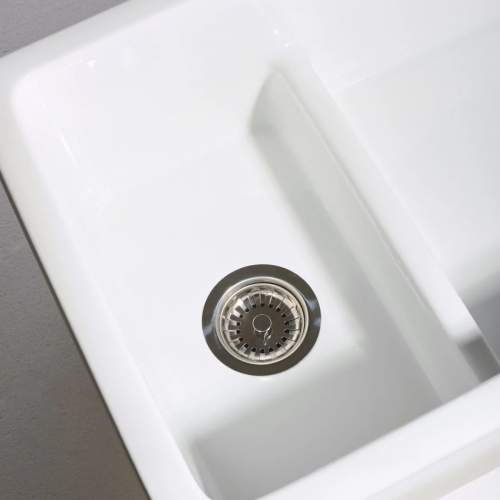Whitebirk Langho 1 5 Bowl Fireclay Kitchen Sink