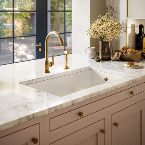 Whitebirk Langho 1 5 Bowl Fireclay Kitchen Sink
